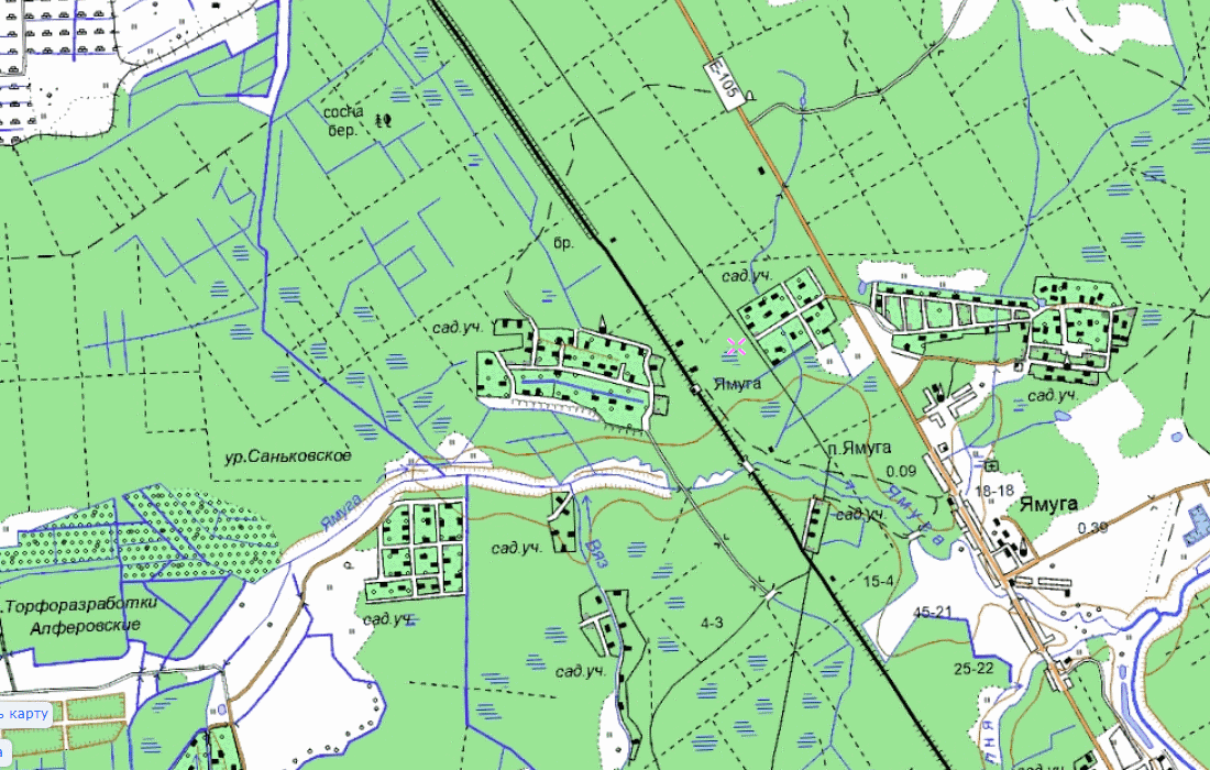 Карта 2001 года